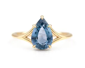 2.37-Carat Pear Sapphire Gemma Ring