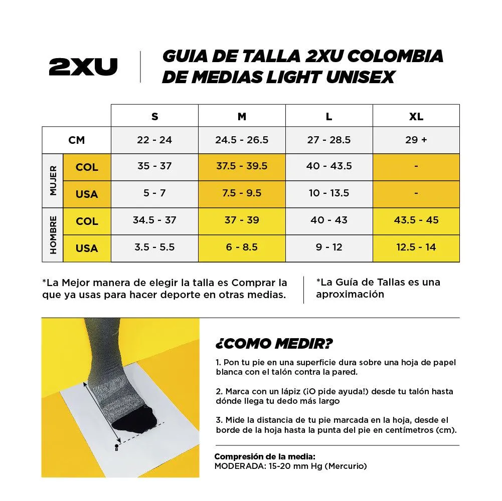 2XU Media Vectr Light Cushion 1/4 Crew Unisex