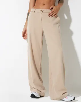 Abena Trouser in Soft Tailoring Beige