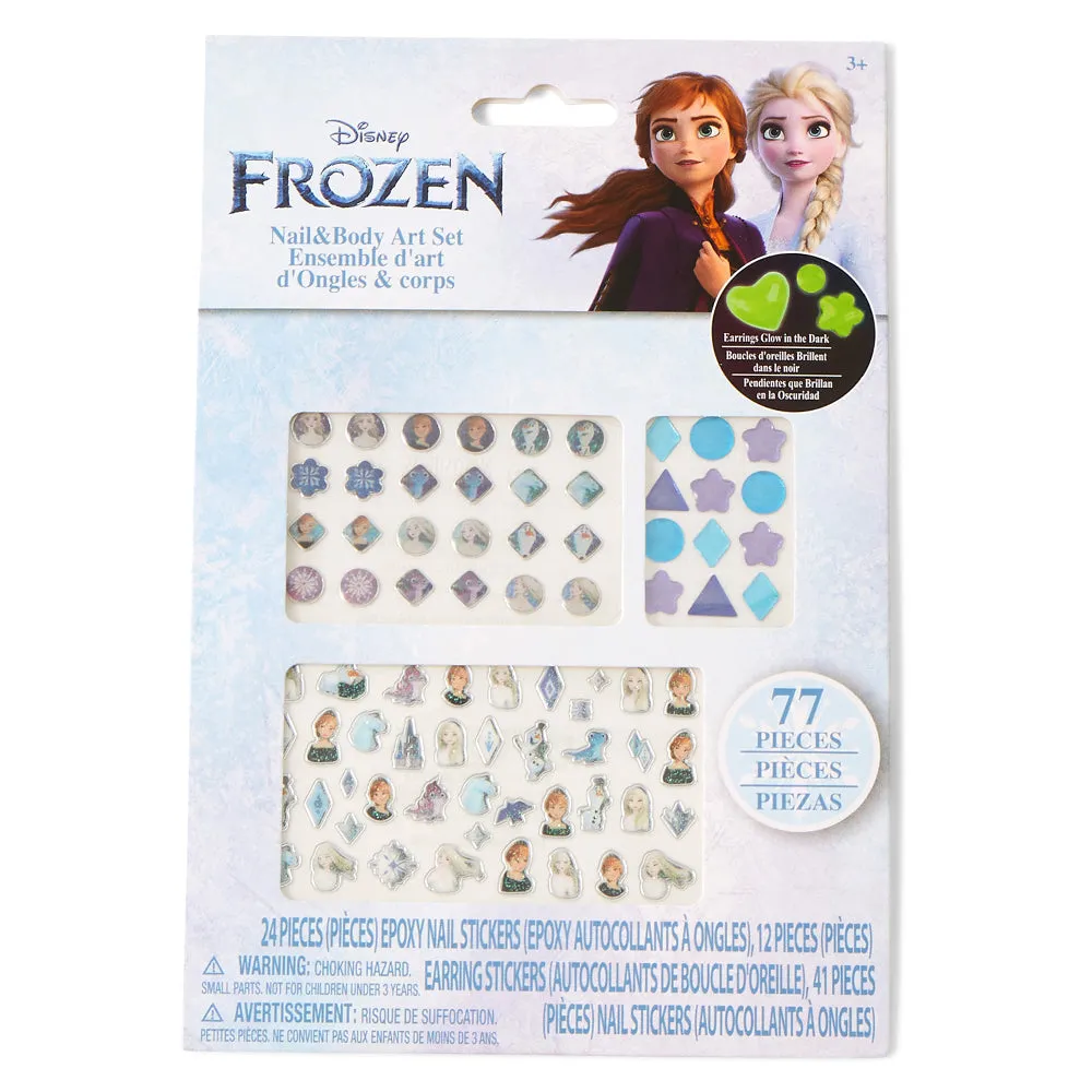 Accessorize London Girl's Multi Frozen 2 Nail Stickers