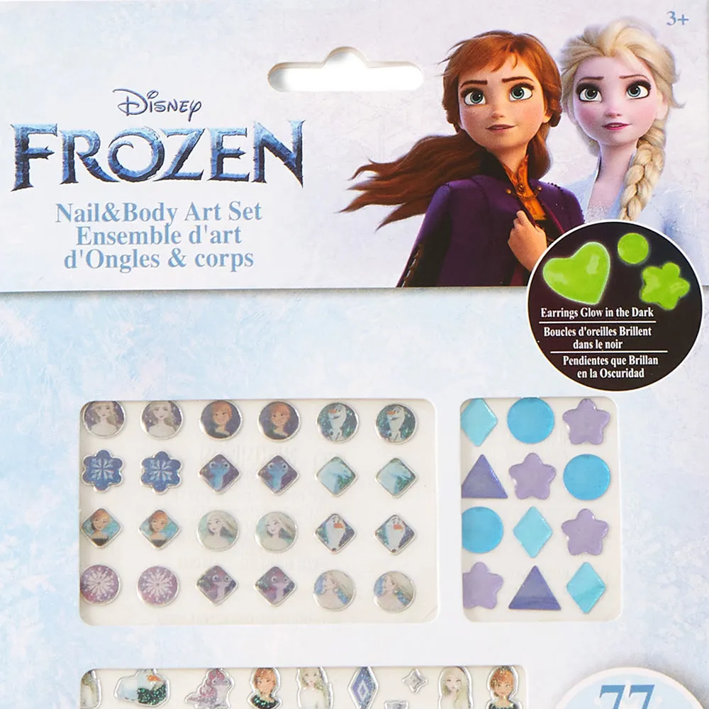 Accessorize London Girl's Multi Frozen 2 Nail Stickers