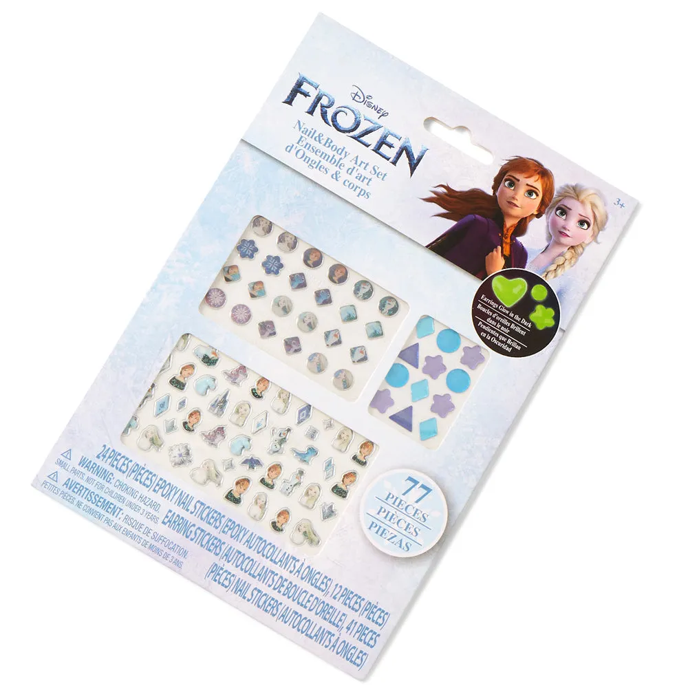 Accessorize London Girl's Multi Frozen 2 Nail Stickers