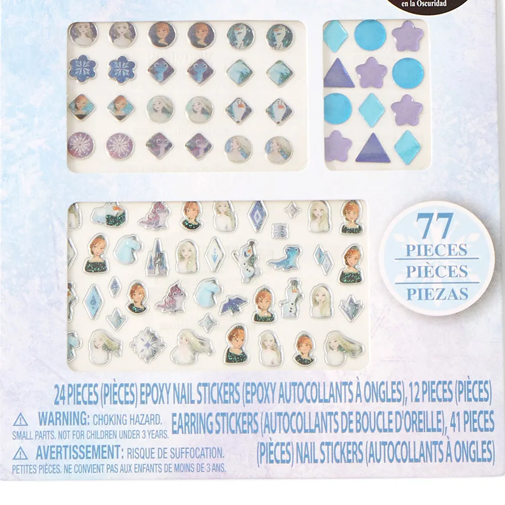 Accessorize London Girl's Multi Frozen 2 Nail Stickers