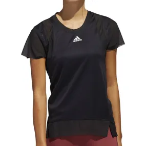 adidas HEAT.RDY Short Sleeve Womens Training Top - Black