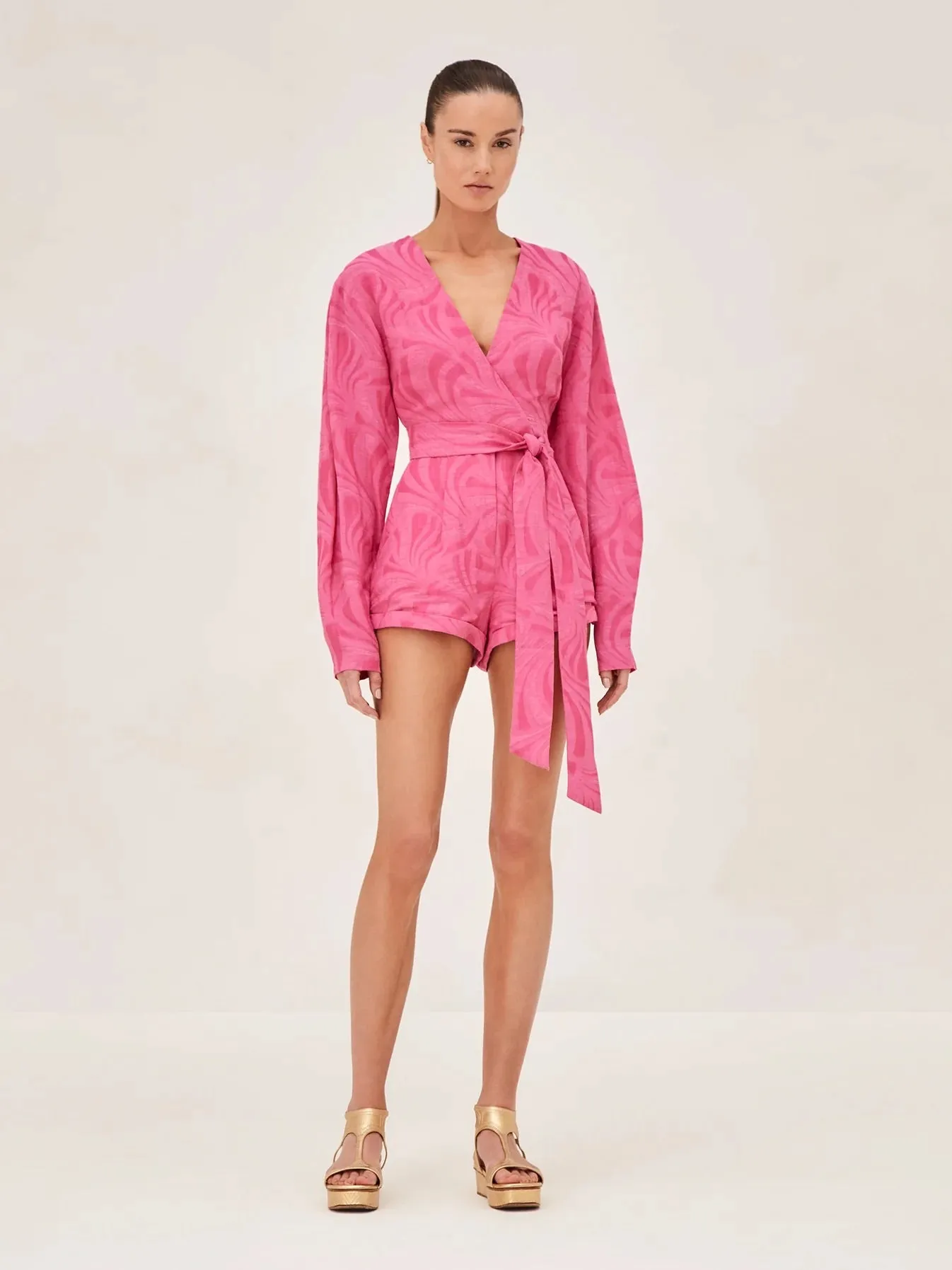 Alexis - Fabiano Romper - Pink