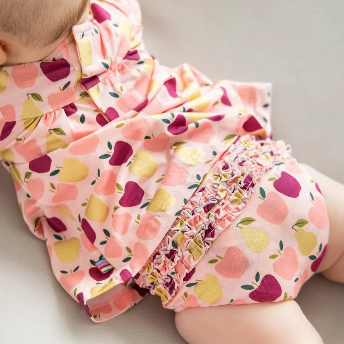 appleton modal magnetic little baby dress   diaper cover set