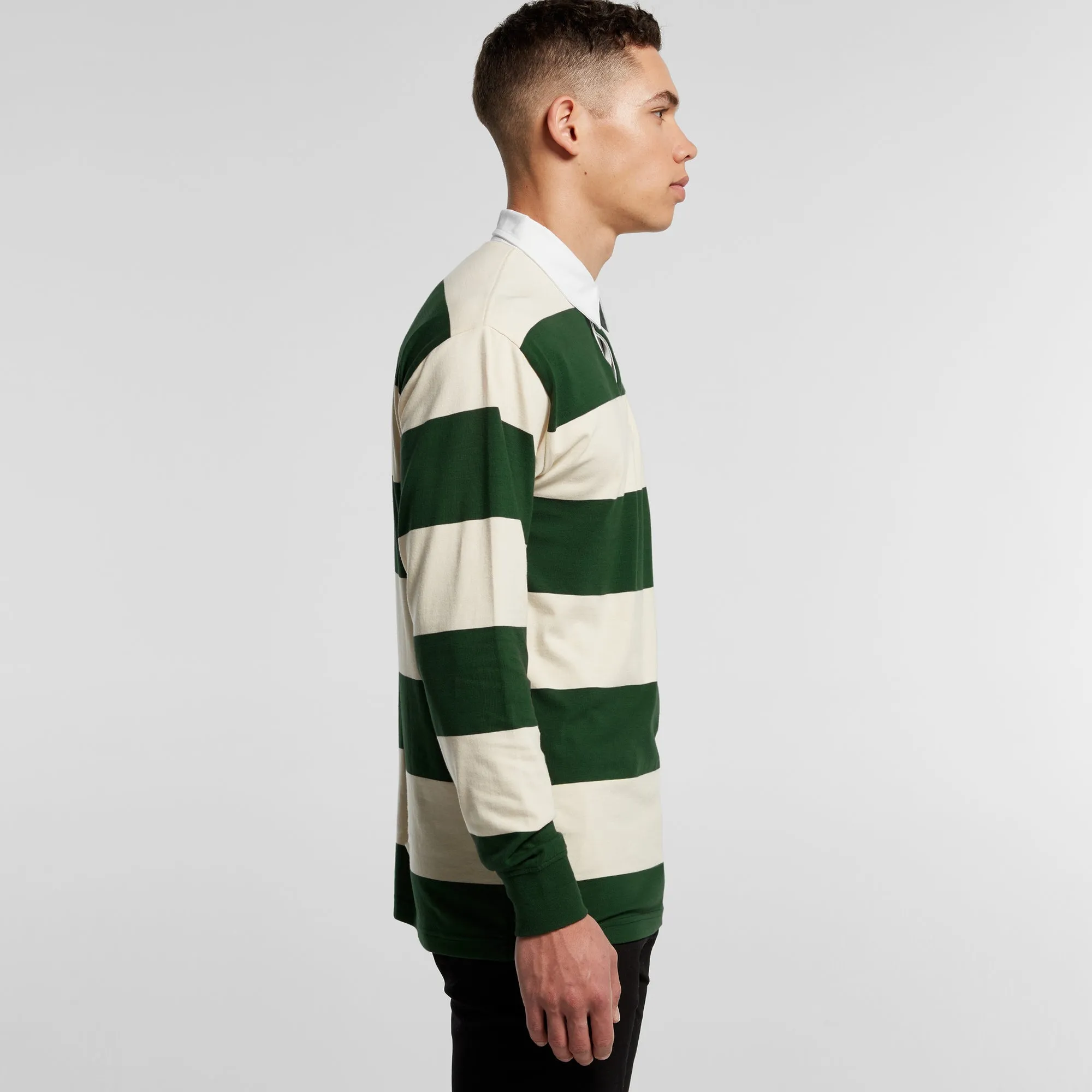 AS Colour Striped Rugby Jersey | Unisex - Leavers Gear NZ 2024