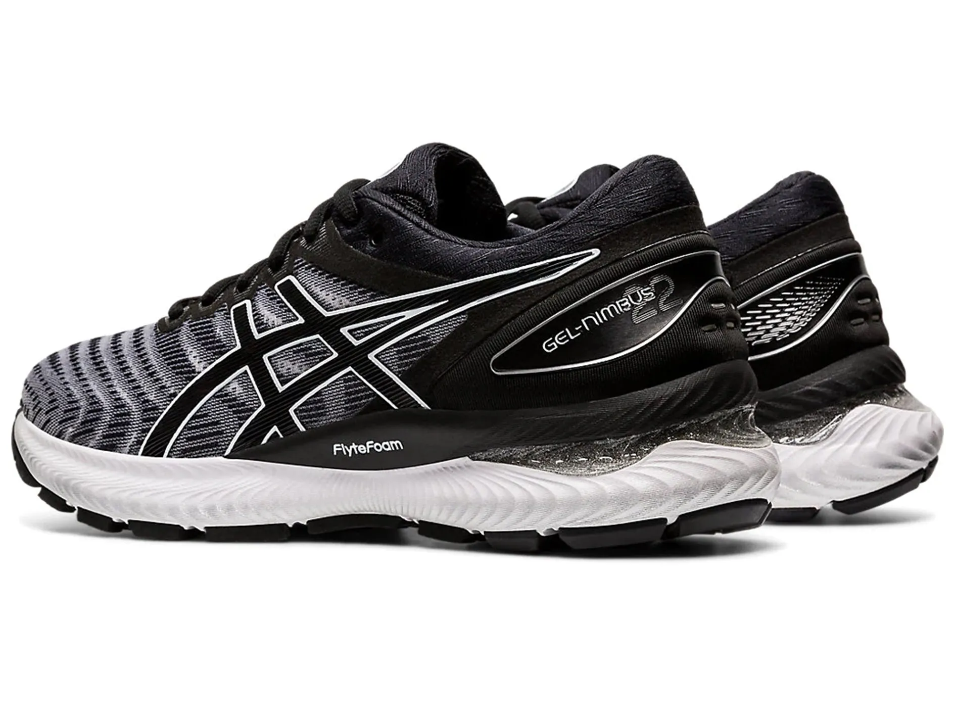 Asics Womens Gel-Nimbus 22 (D Wide) <br> 1012A586 100