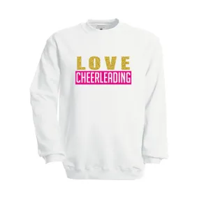 B&C LOVE CHEERLEADING sweatshirt