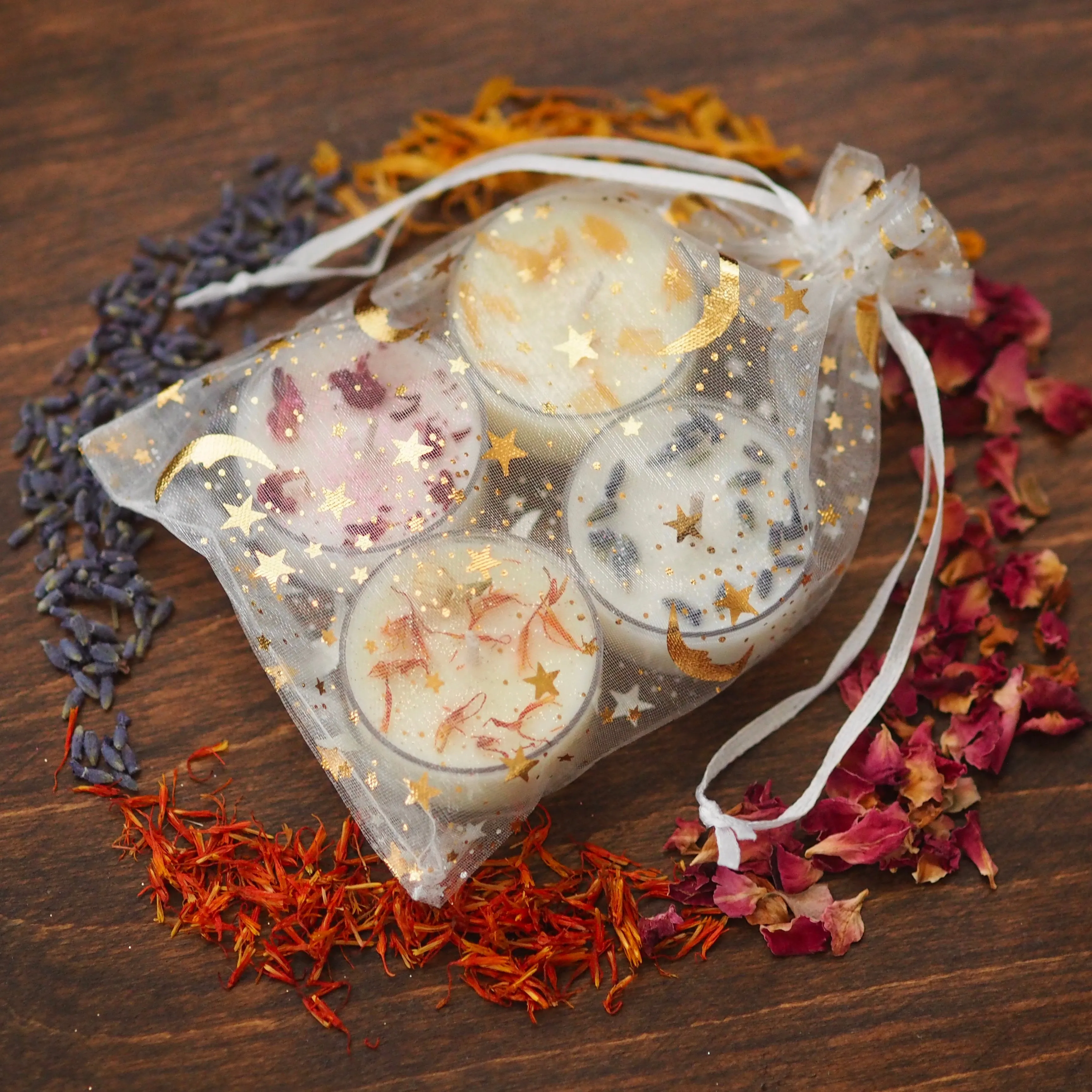 Botanical Tea Light Candle Set