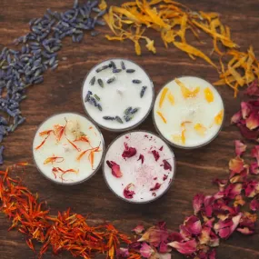 Botanical Tea Light Candle Set