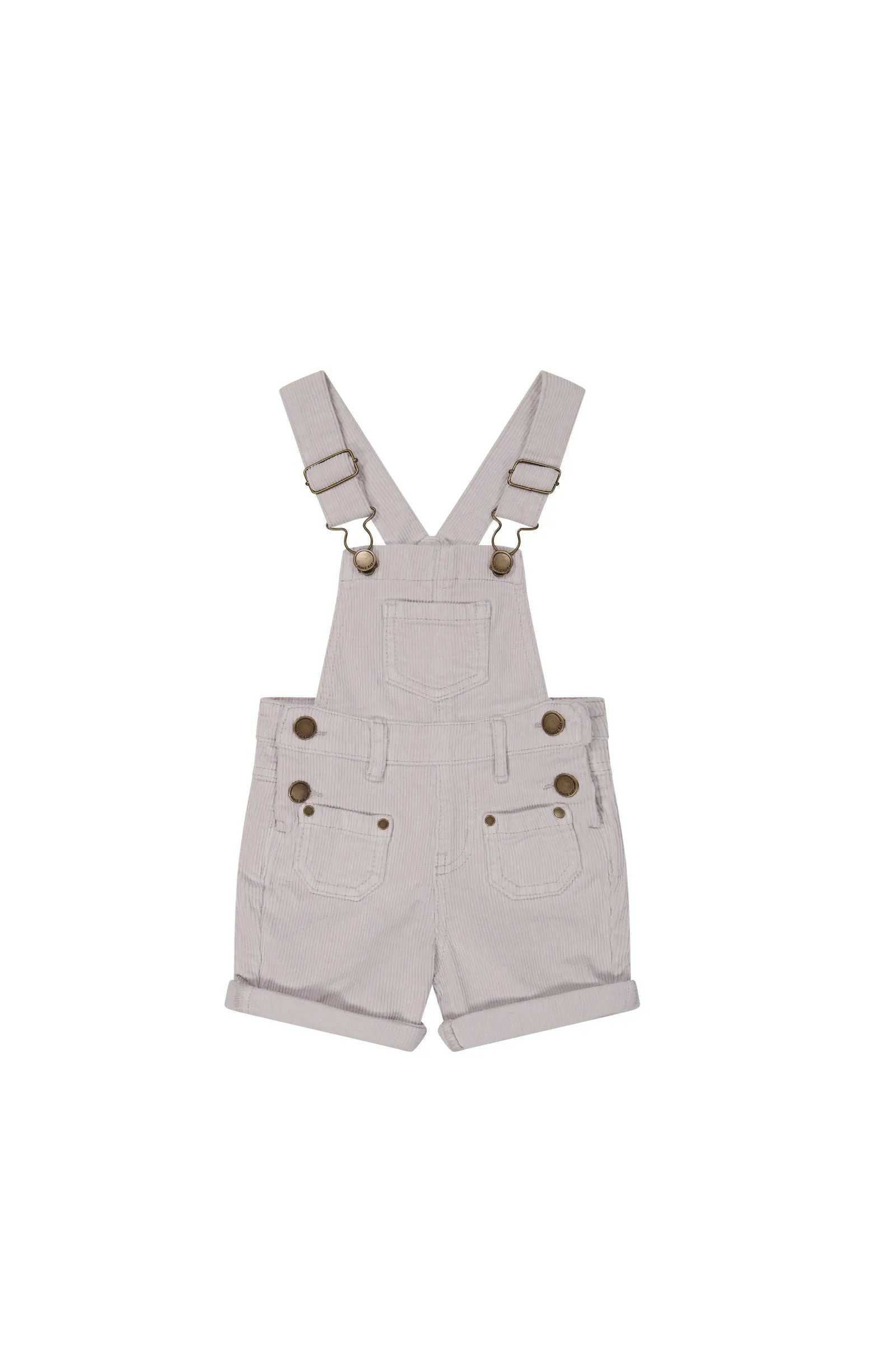 Chase Cord Short Overall - Luna