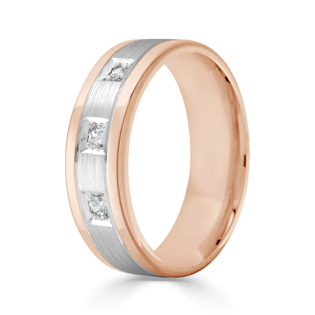 Christopher - 18ct Rose Gold Two-Tone