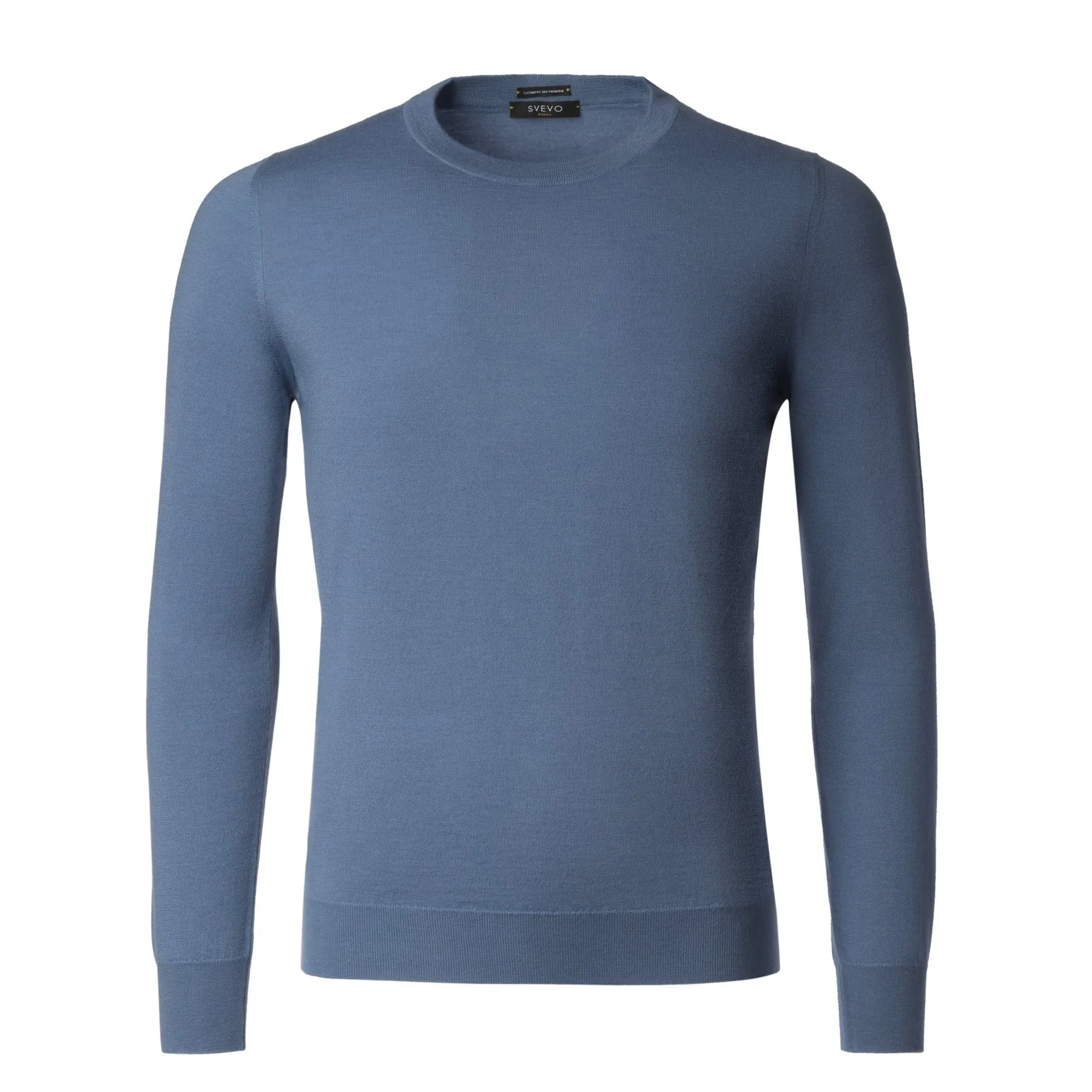 Crew-Neck Cashmere and Silk-Blend Sweater