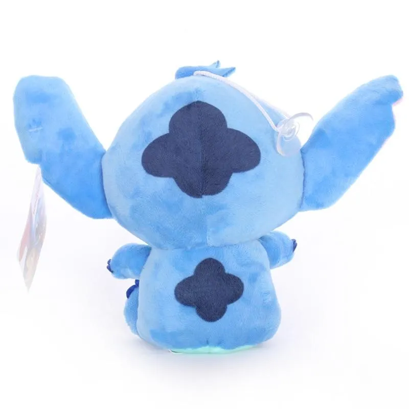 Disney 20cm Lilo & Stitch Couple Models Cartoon Stuffed Plush Dolls  Anime Plush Baby Toys Pendant Toys Girl Kids Birthday Gift