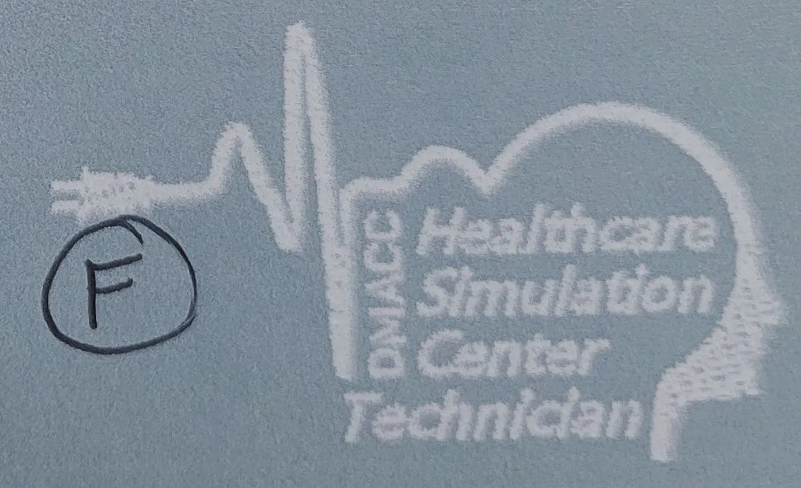 DMACC Simulation Logo for Scrubs