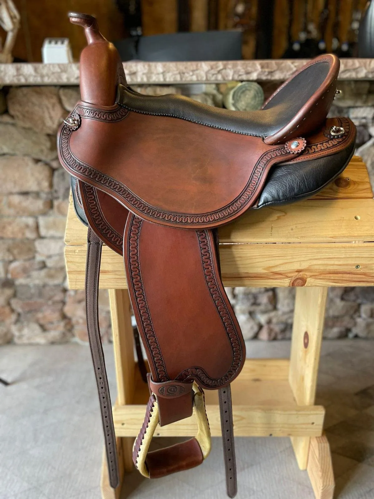 DP Saddlery Quantum Short & Light Western 5913