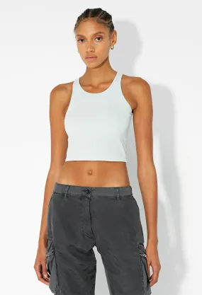 Gemini Rib Cropped Tank / Surge