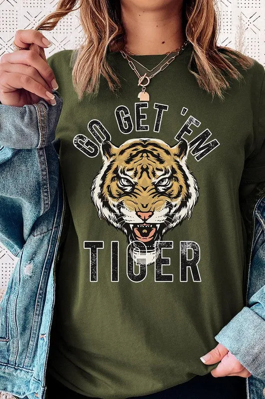 GO GET 'EM TIGER GRAPHIC T SHIRT [ONLINE EXCLUISVE]