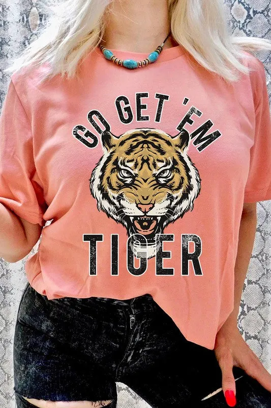 GO GET 'EM TIGER GRAPHIC T SHIRT [ONLINE EXCLUISVE]