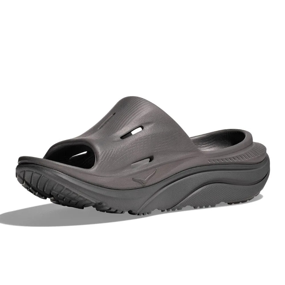 Hoka Ora Recovery Slide 3 - Grey & Grey