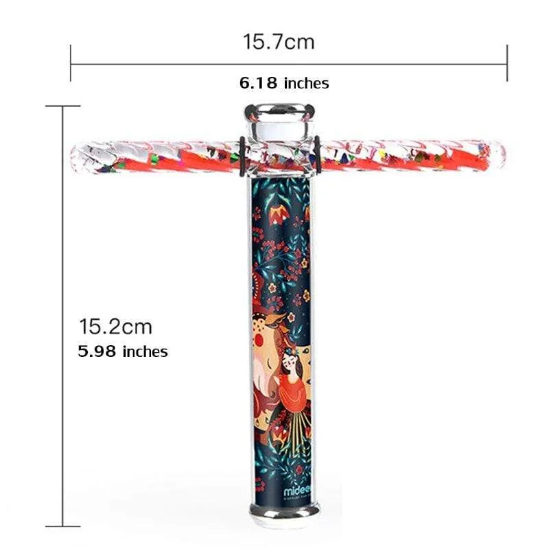 Kaleidoscope Classic Toys Quicksand Glitter Wand Kaleidoscope Baby Toy Funny Light Shadow Science Educational Toys For Children