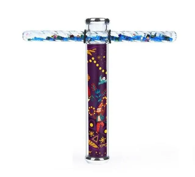 Kaleidoscope Classic Toys Quicksand Glitter Wand Kaleidoscope Baby Toy Funny Light Shadow Science Educational Toys For Children