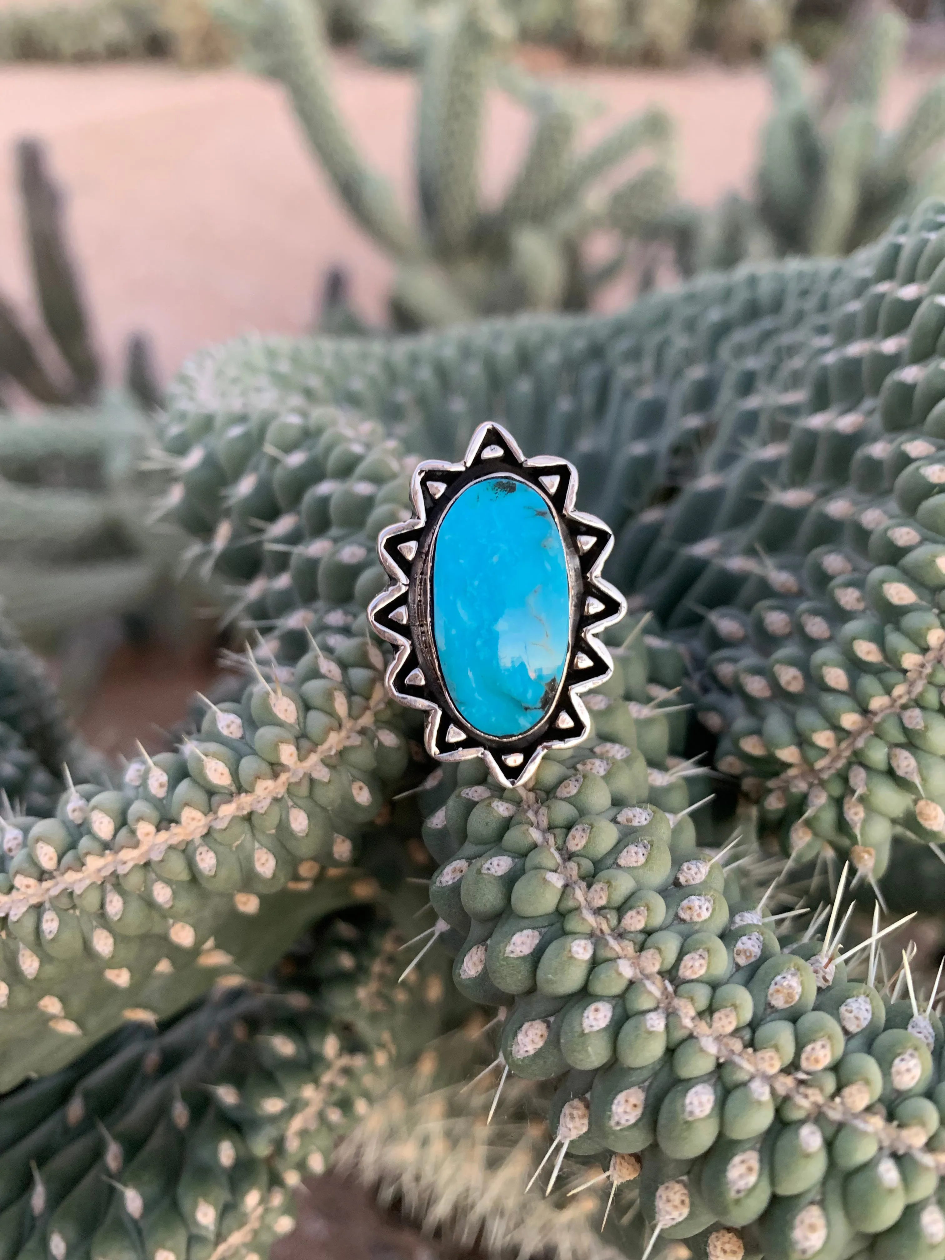 Kingman Turquoise ring size 7