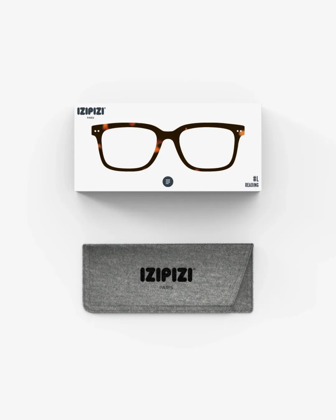 #L Reading Glasses - Tortoise