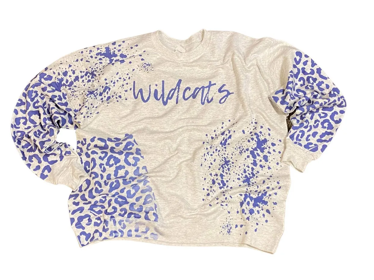 Leopard Spatter Team Sweatshirts