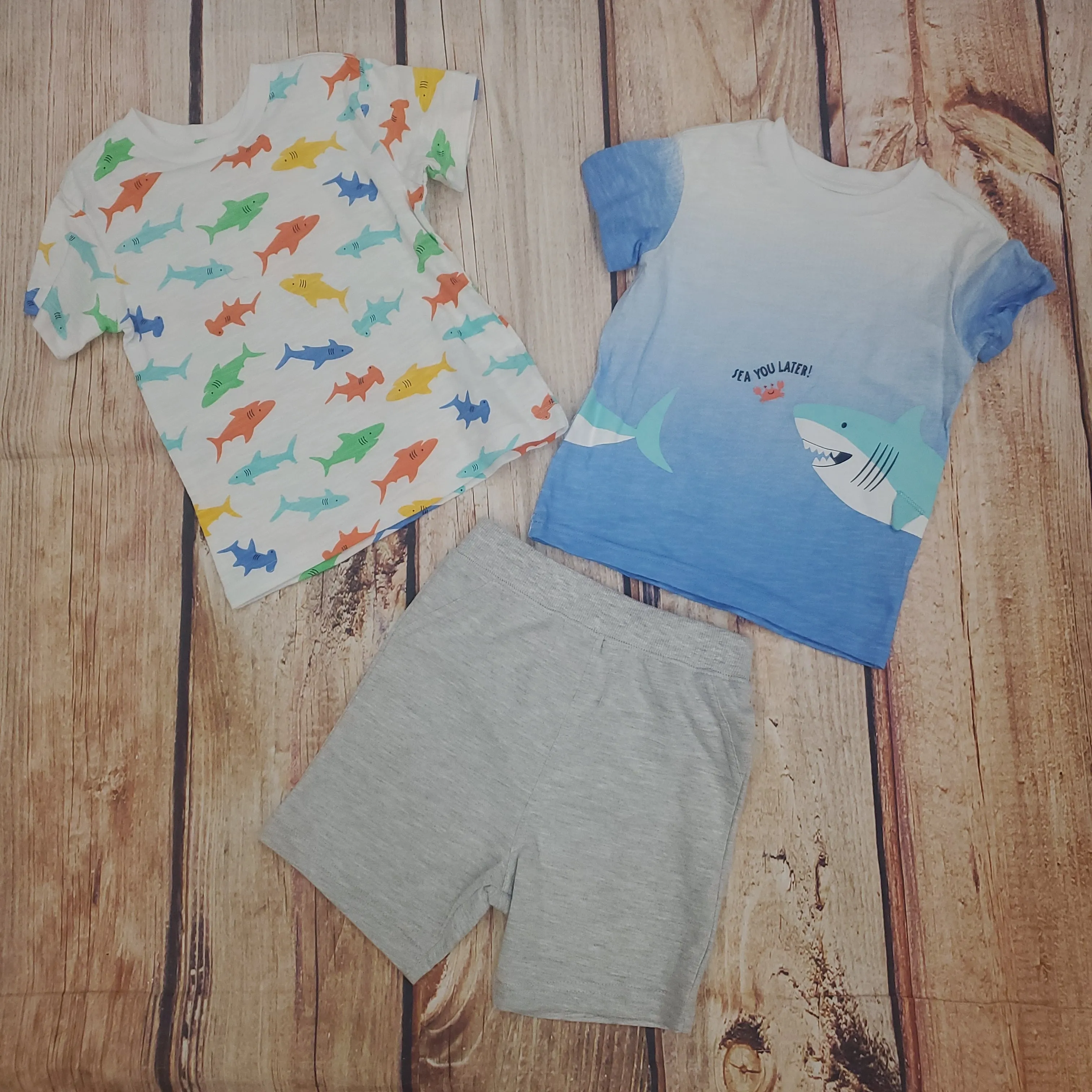 Little Me Shark 3pc Play Set