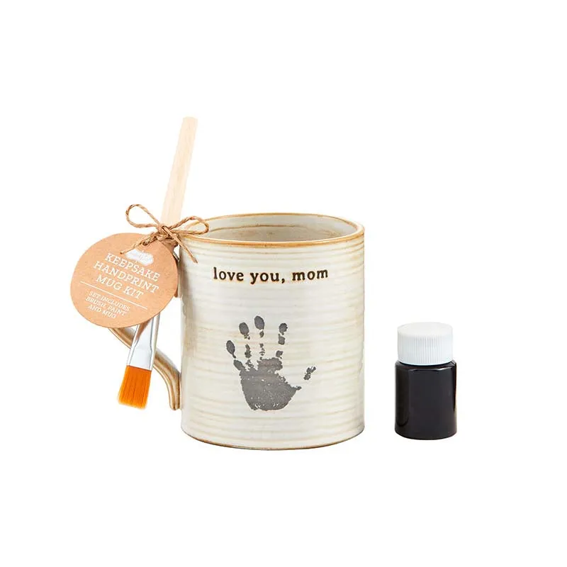 Mom Handprint Mug