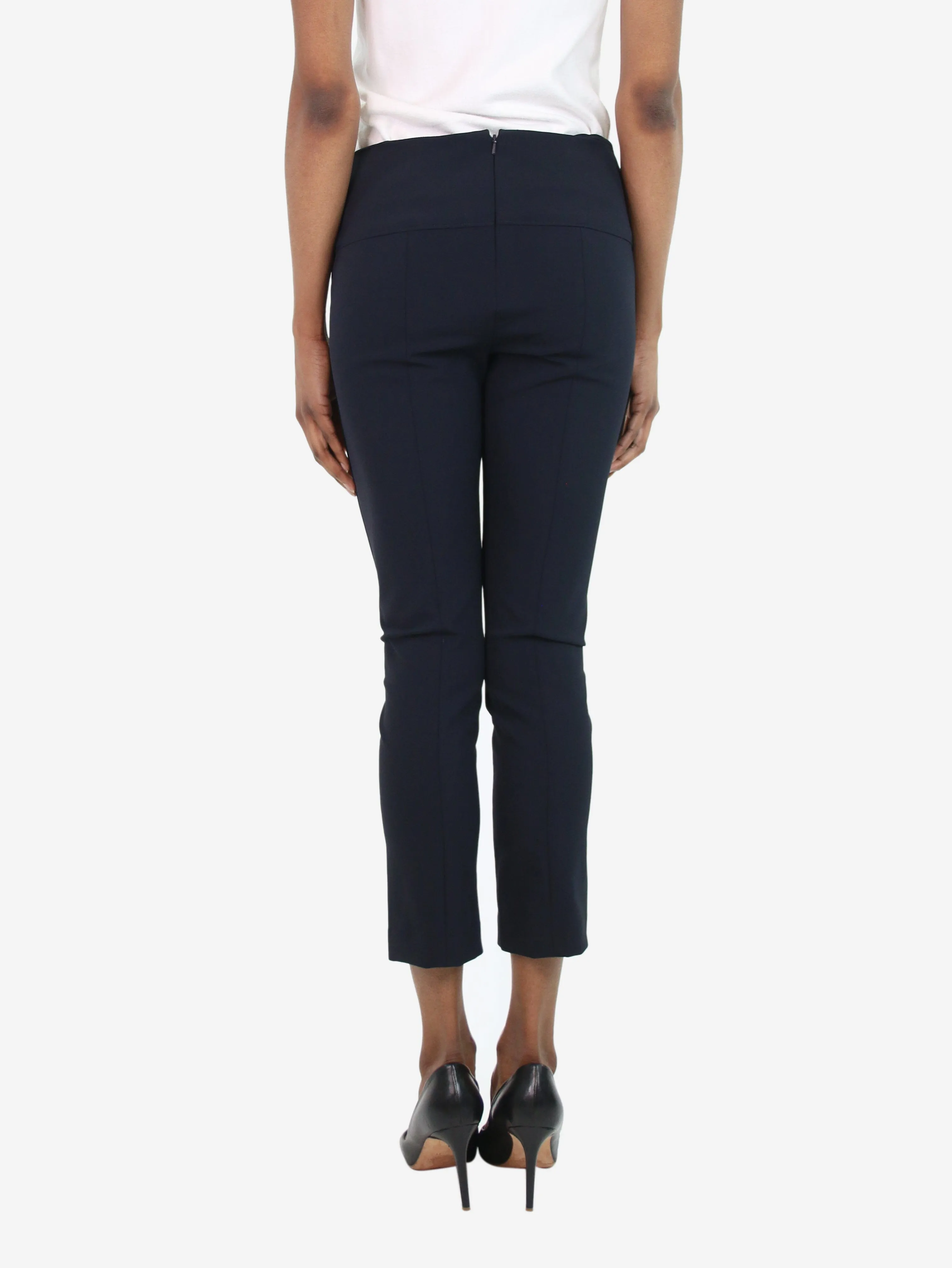 Navy blue stretch trousers - size US 6