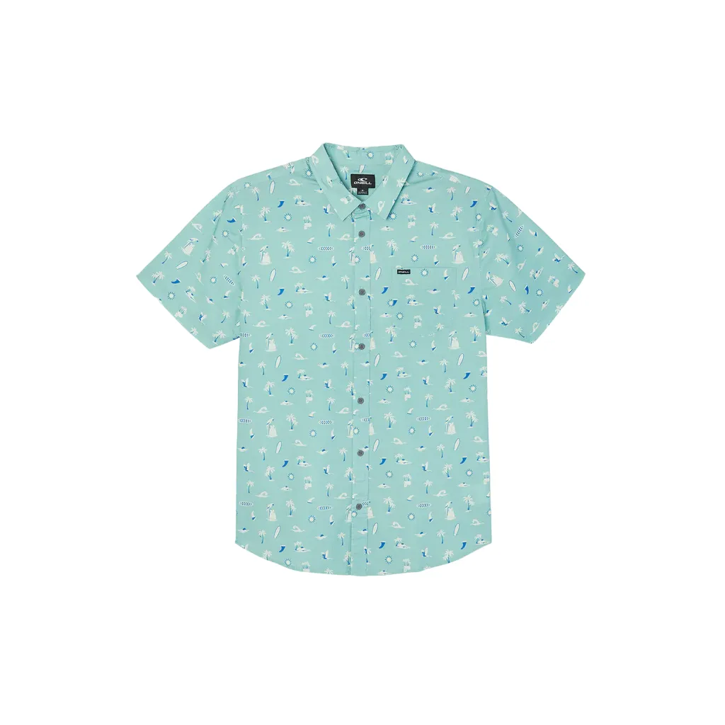 O'Neill Men's Quiver Stretch S/S Modern Shirt - Past Season