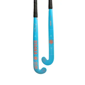 Osaka Vision 10 Low Bow Indoor Hockey Stick - Blue/Orange