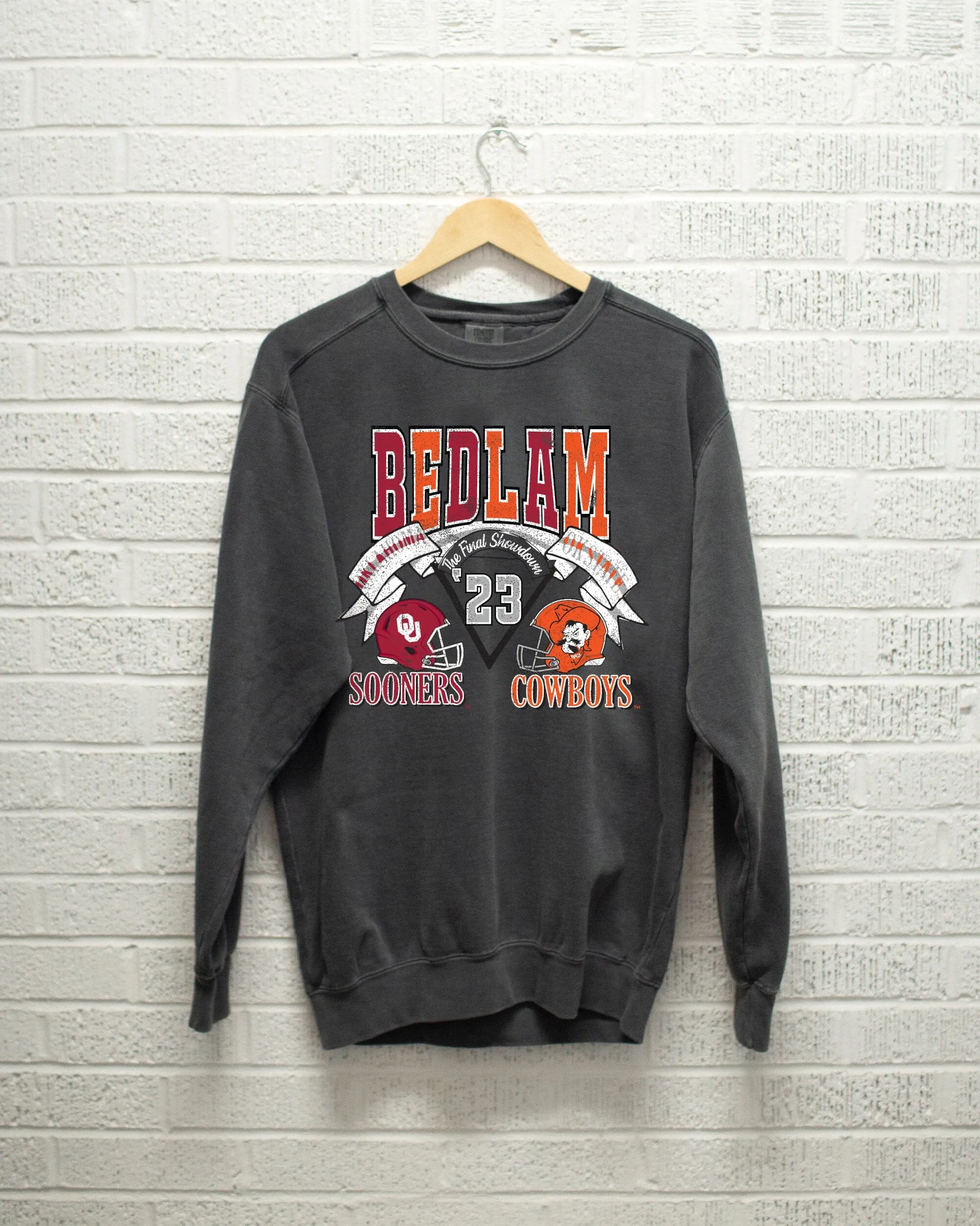 OU v OSU Bedlam Final Showdown Pepper Sweatshirt