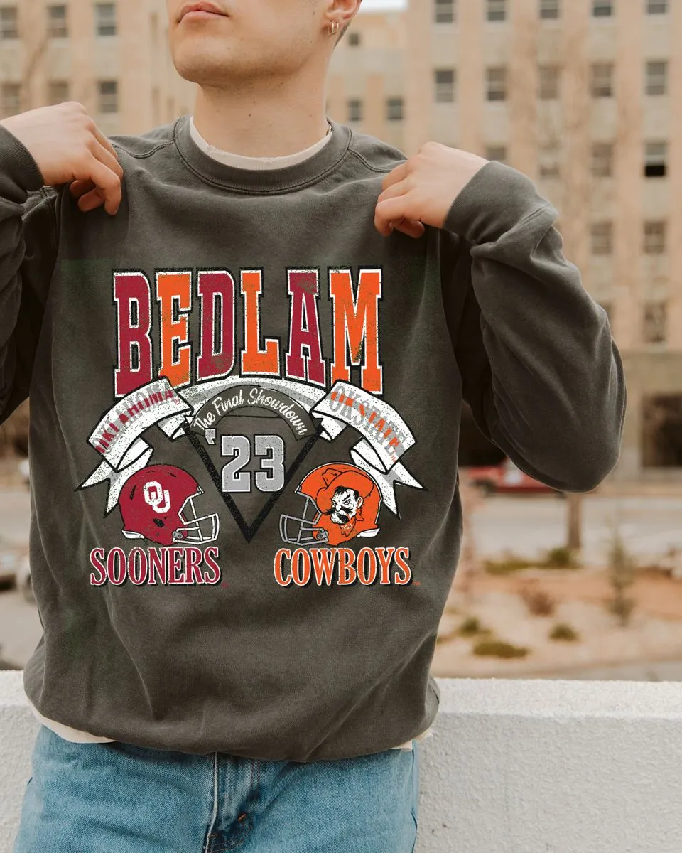 OU v OSU Bedlam Final Showdown Pepper Sweatshirt