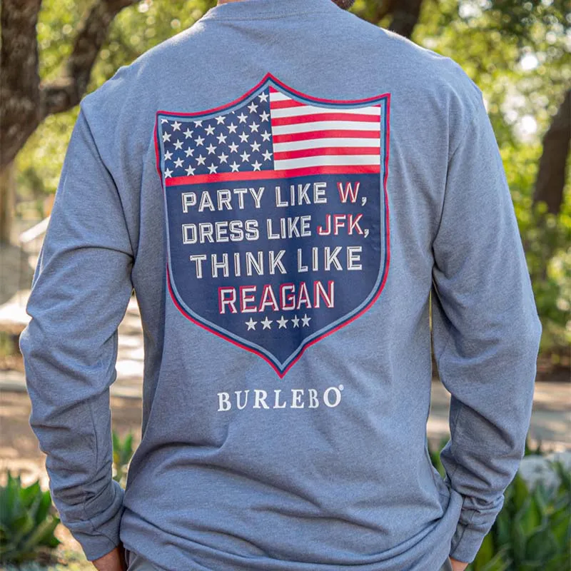 Party Like W Long Sleeve T-Shirt