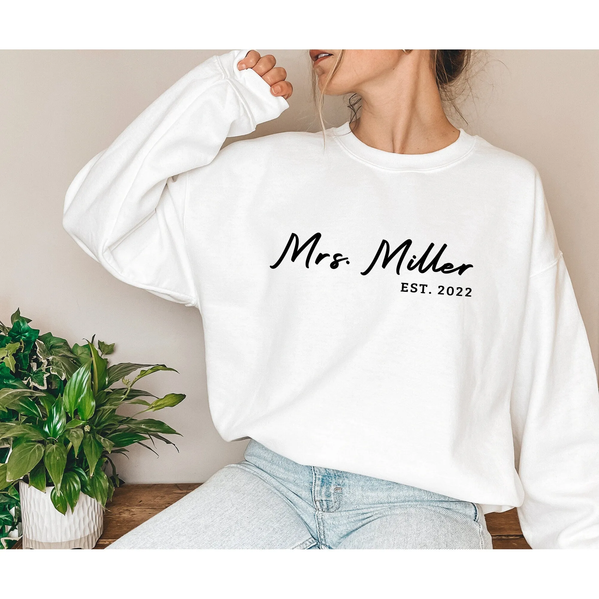 Personalized Future Mrs. Sweatshirt