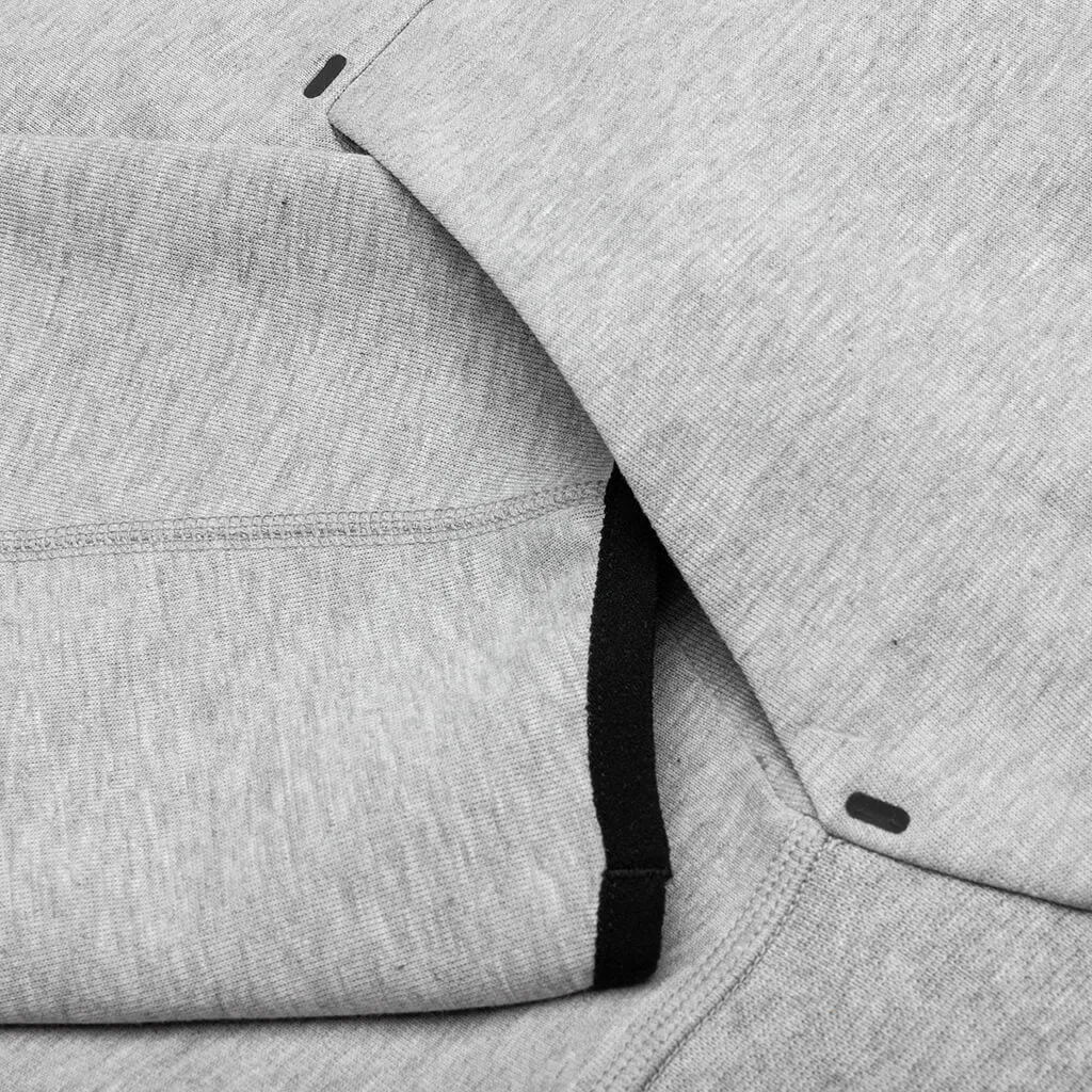 Tech Fleece Crew - Dark Grey Heather/Black