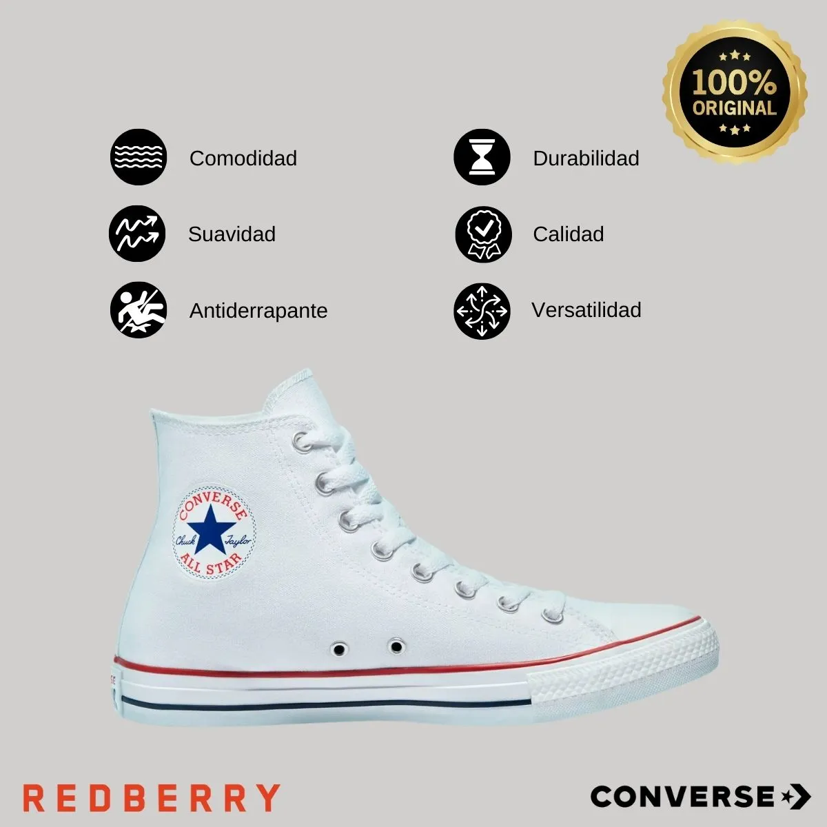 Tenis Converse Chuck Taylor Bota Unisex Flores 3