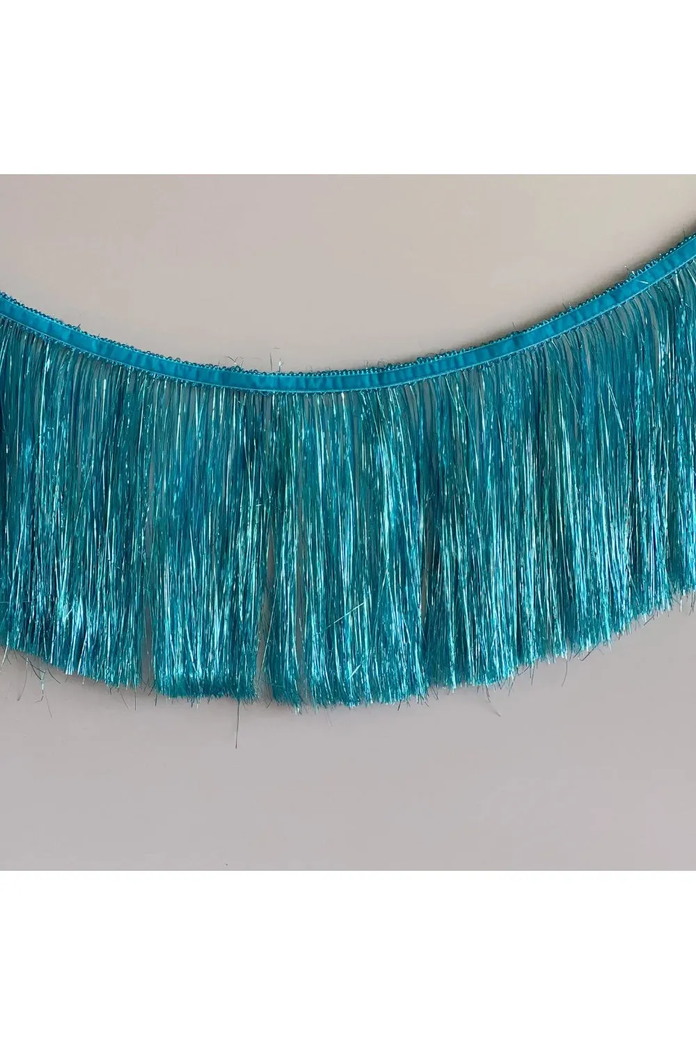 TINSEL GARLAND BLUE