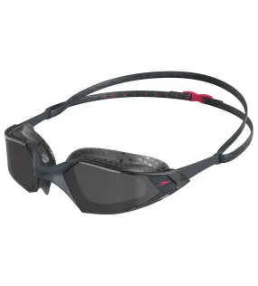 Unisex Adult Aquapulse Pro Smoke-Lens Swim Goggles - Grey & Smoke