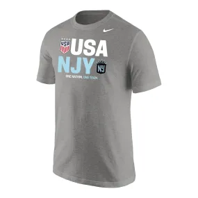 Unisex Nike NJ/NY Gotham x USWNT Grey Tee