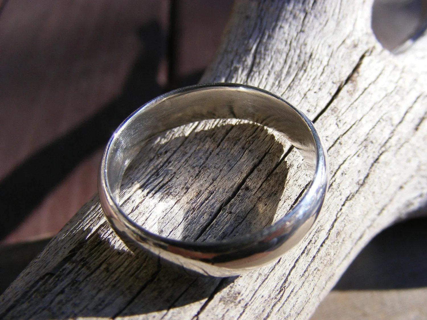 Wedding Band, Wedding Ring, Mens or Womens Sterling Silver Ring Band,