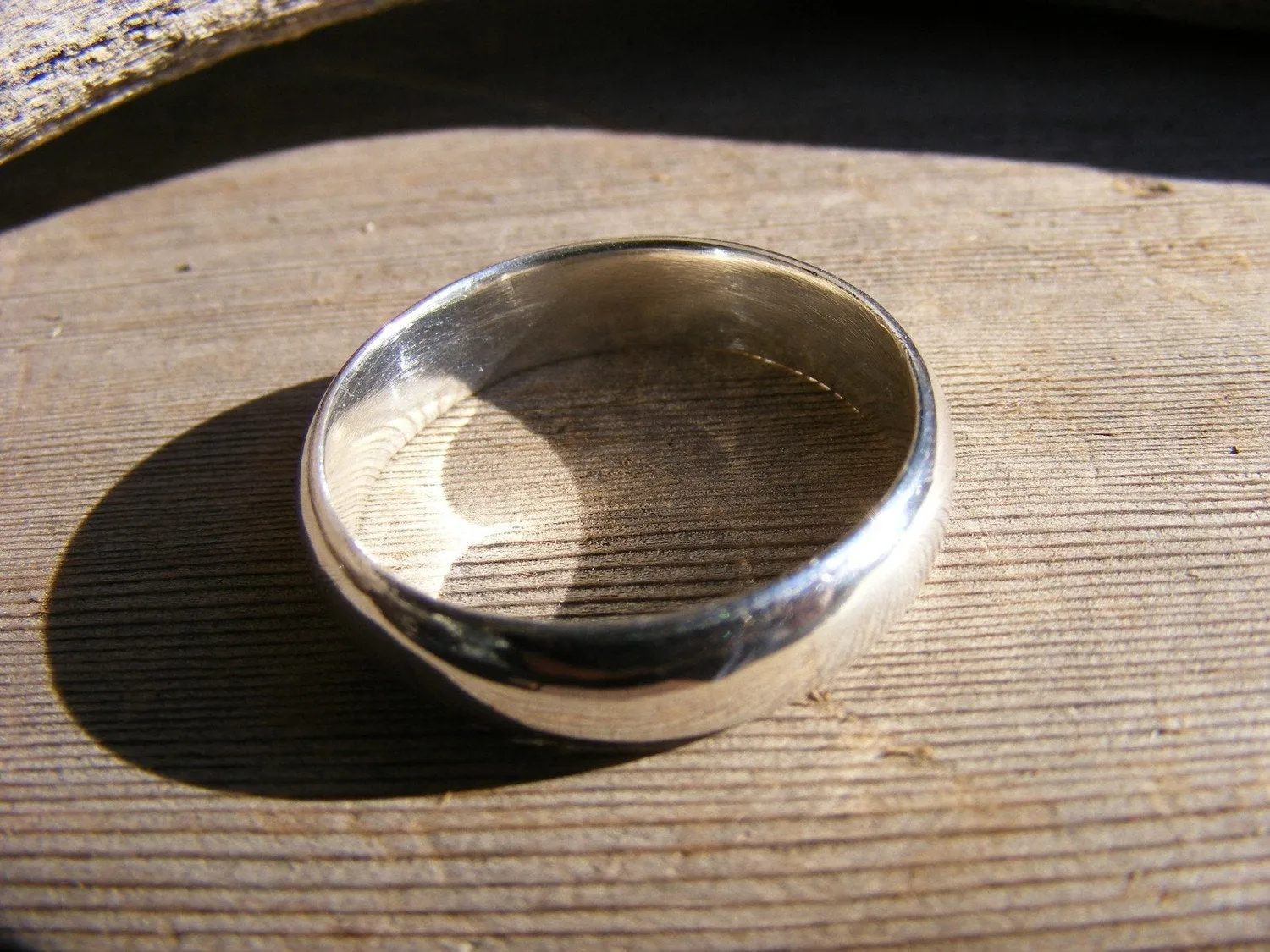 Wedding Band, Wedding Ring, Mens or Womens Sterling Silver Ring Band,