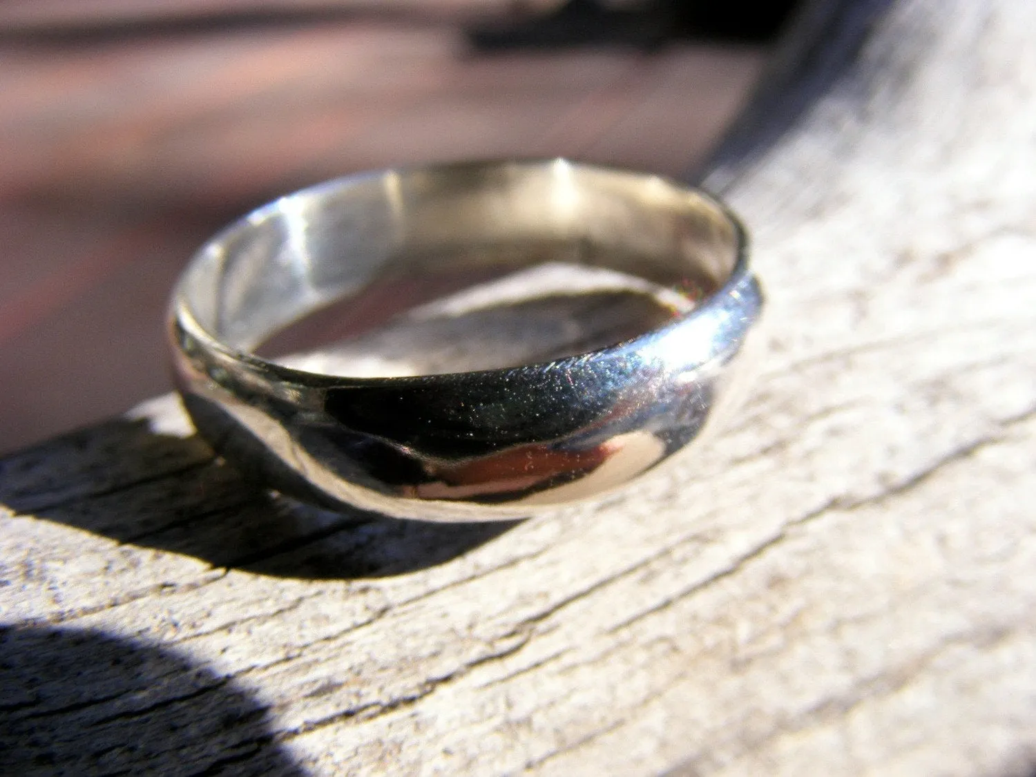 Wedding Band, Wedding Ring, Mens or Womens Sterling Silver Ring Band,