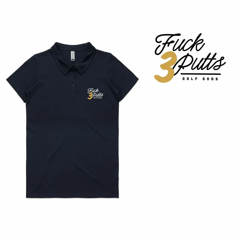 WOMEN'S Fuck 3 Putts Performance Polo