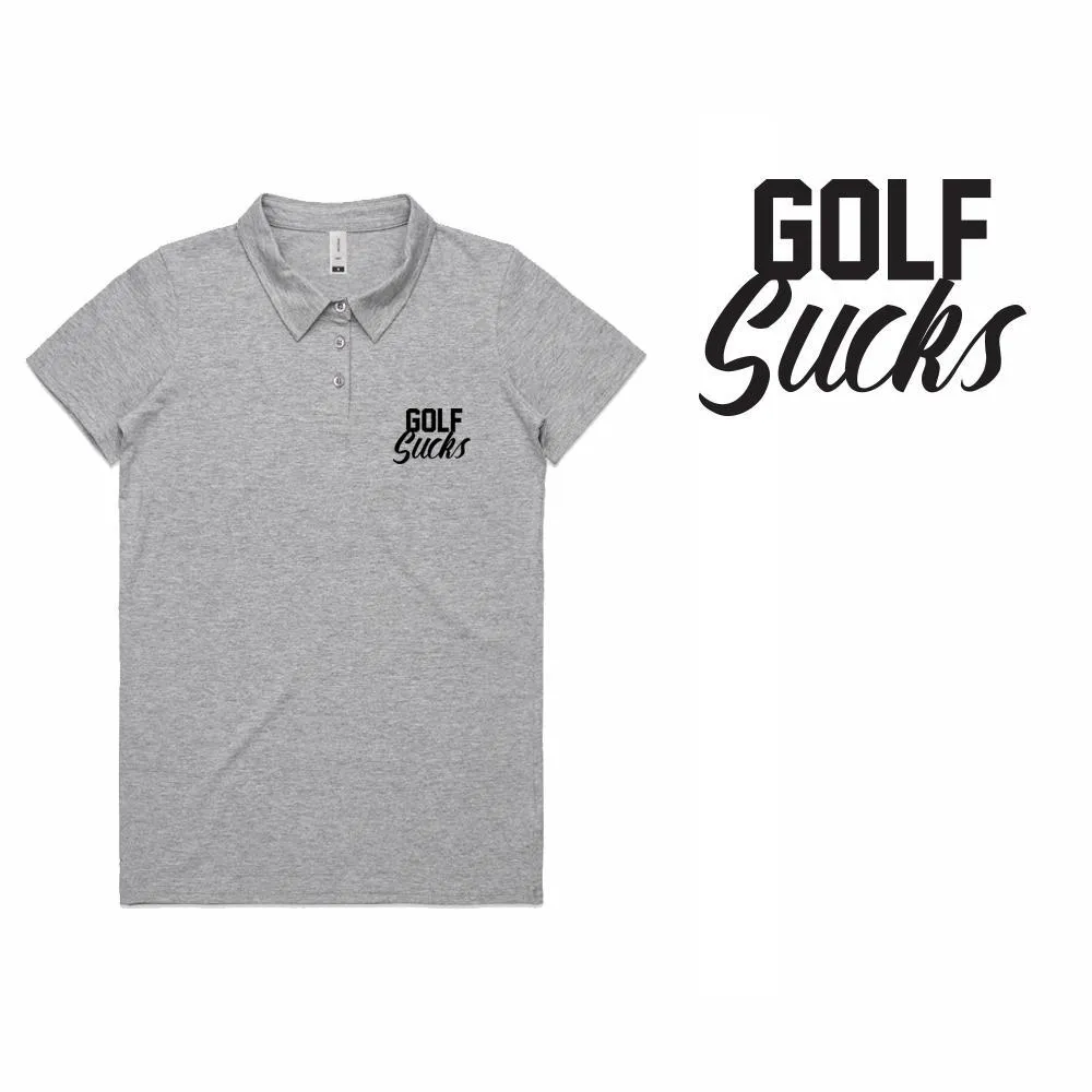 WOMEN'S Golf Sucks Performance Polo