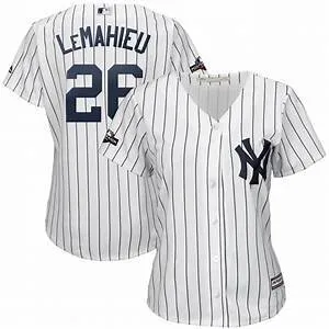 Womens New York Yankees DJ LeMahieu Cool Base Replica Jersey White